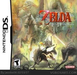 The Legend of Zelda: Twilight Princess box cover