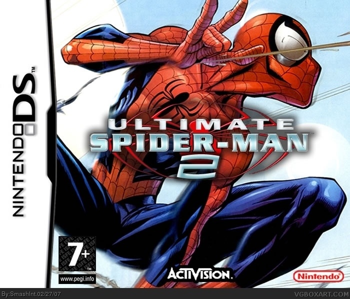 Ultimate Spiderman 2 Nintendo DS Box Art Cover by SmashInt