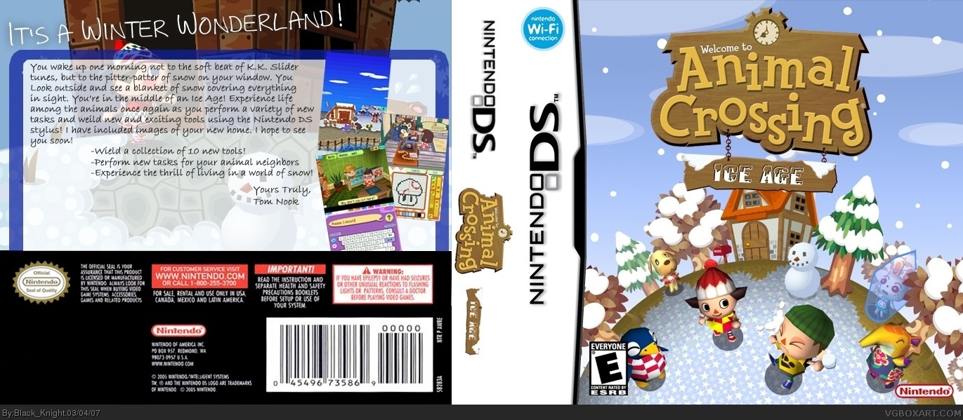Animal Crossing 2 box cover