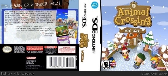 Animal Crossing 2 box art cover