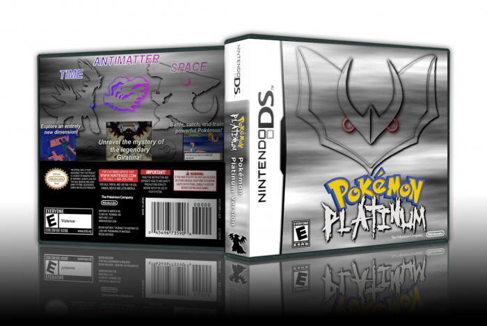 pokemon platinum Xbox 360 Box Art Cover by chronicstoner1