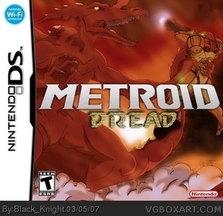 Metroid: Dread Nintendo DS Box Art Cover by Black_Knight