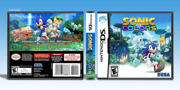 Nintendo DS Video Games Sonic Colors 2010 for sale