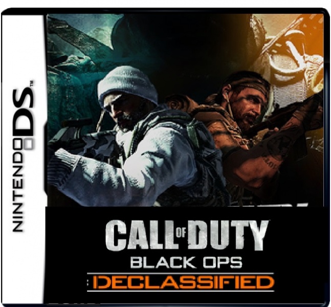 Call Of Duty Black Ops Ds Nintendo Ds Box Art Cover By Knoxbob10