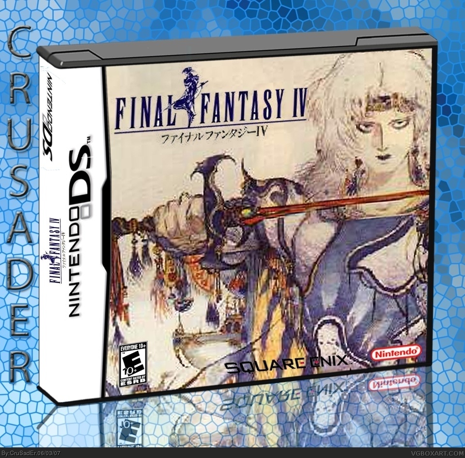 Viewing full size Final Fantasy IV box cover