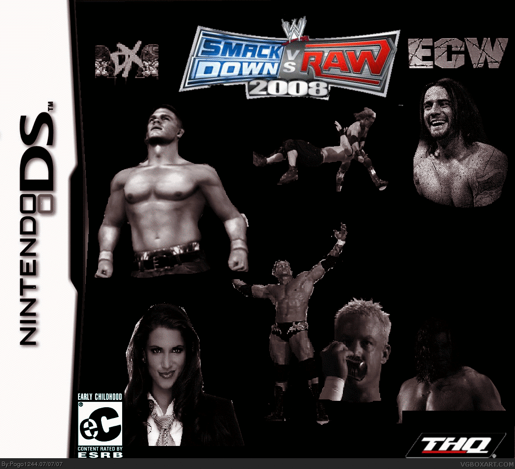 WWE SmackDown! vs. RAW box cover