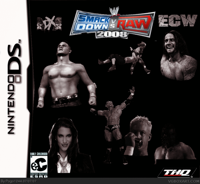 WWE SmackDown! vs. RAW box art cover