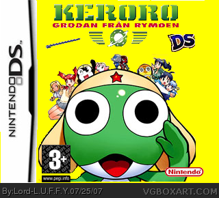 Keroro the Frog from Space box cover