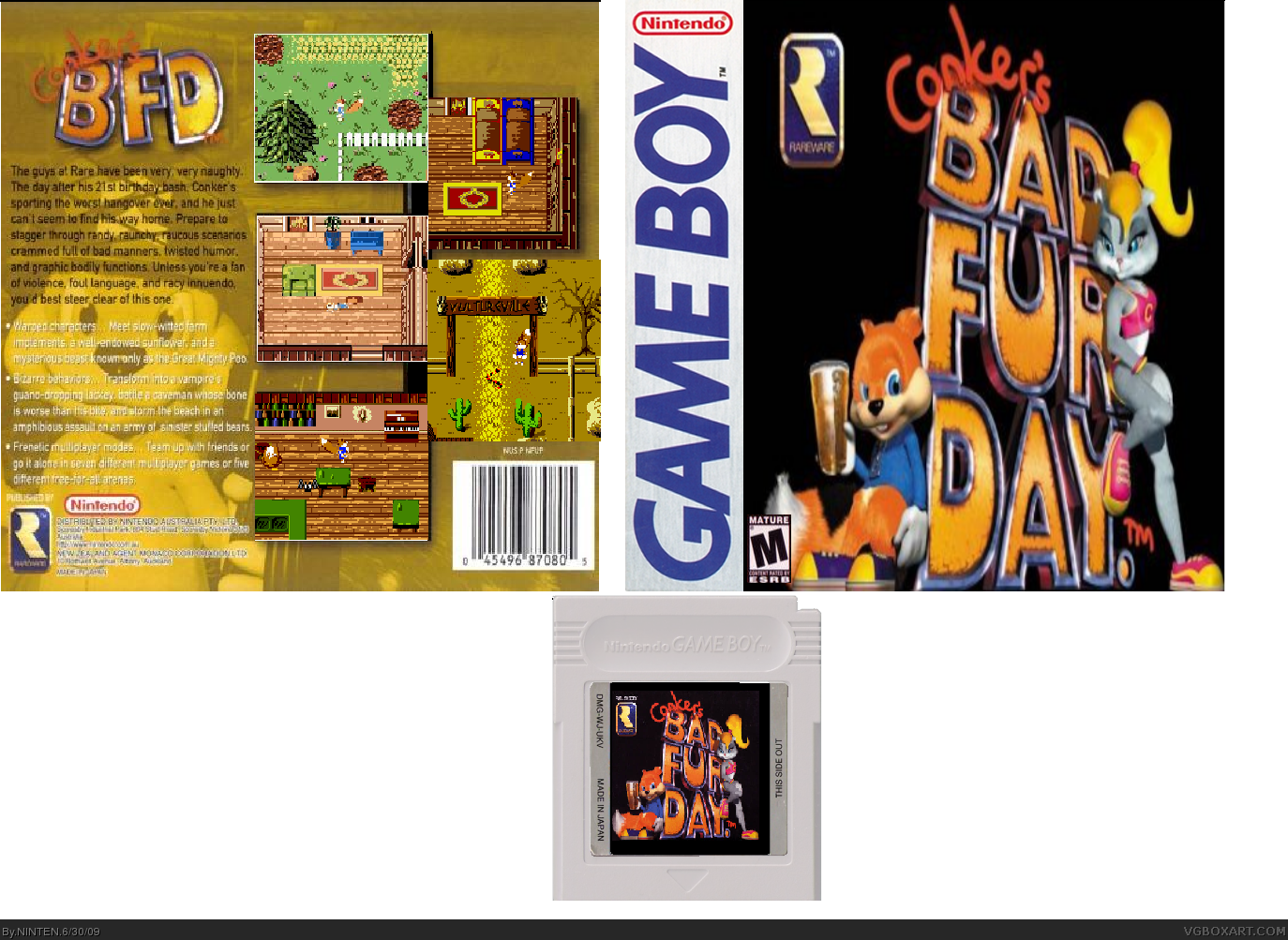 Conker's Bad Fur Day box cover