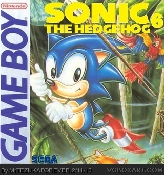 Sonic the Hedgehog 6 box cover