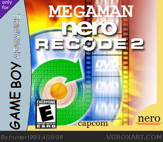 megaman nero : recode2 box cover
