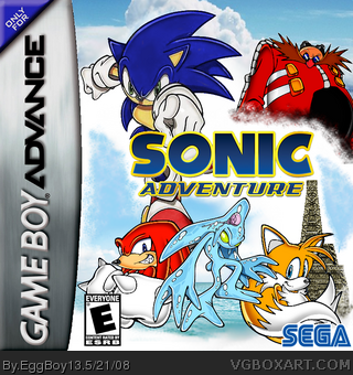 Sonic Advevnture: advance box art cover