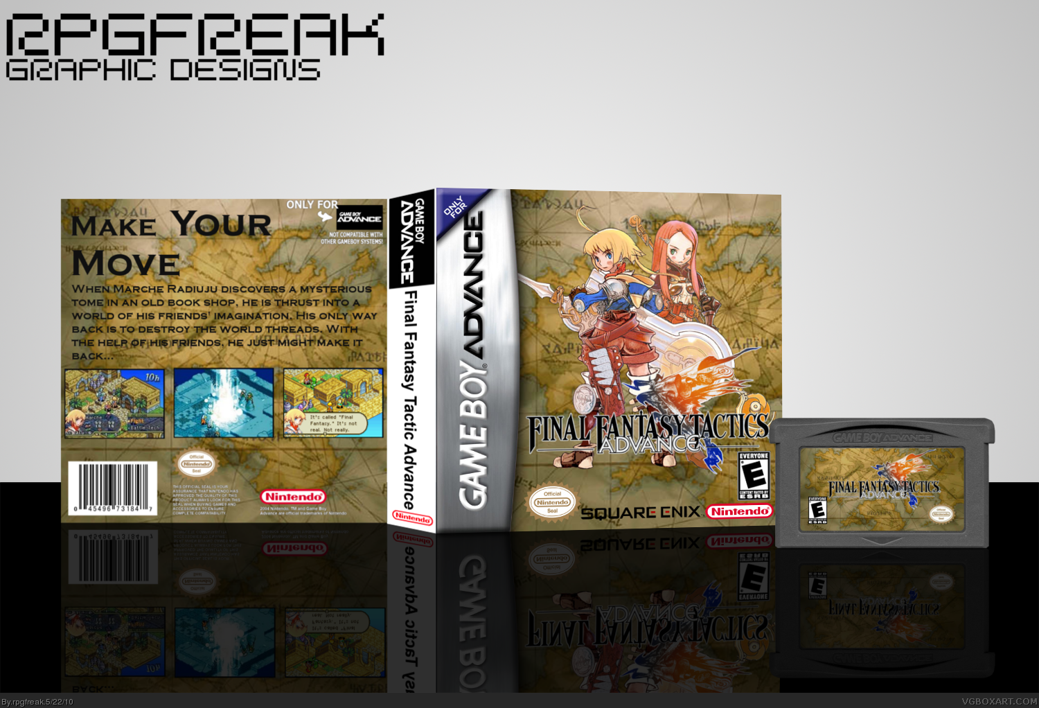 Final Fantasy Tactics Advance box cover