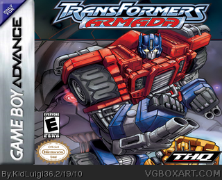 Transformers Armada box art cover