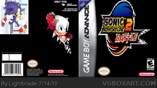 Sonic Advevnture: advance box cover