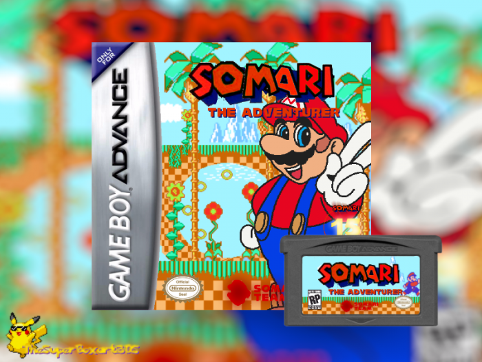 Somari the Adventurer box art cover