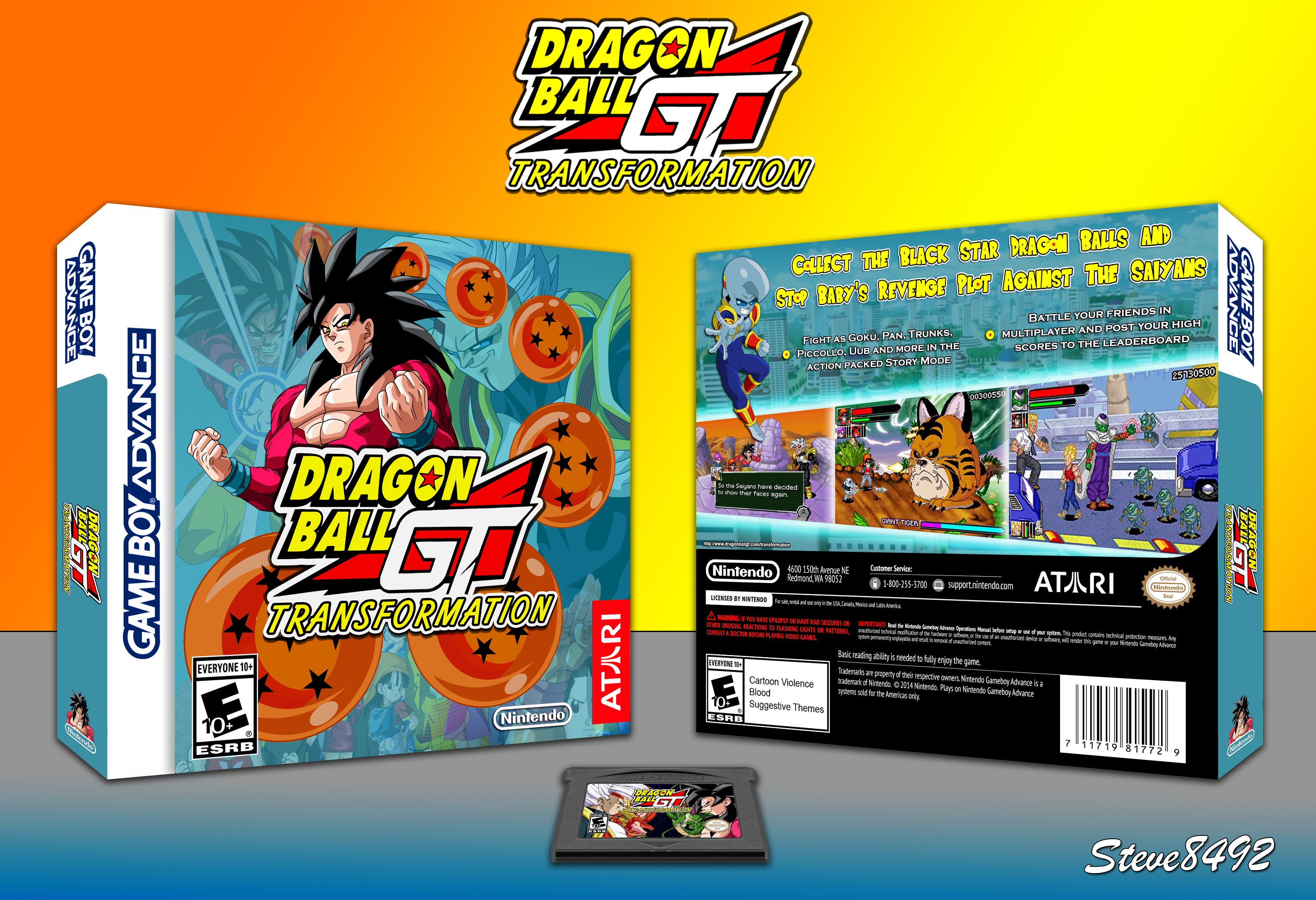Dragonball GT: Transformation box cover