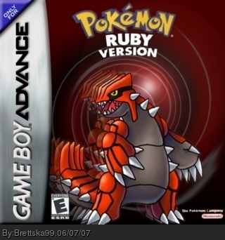 Pokemon Ruby box art cover