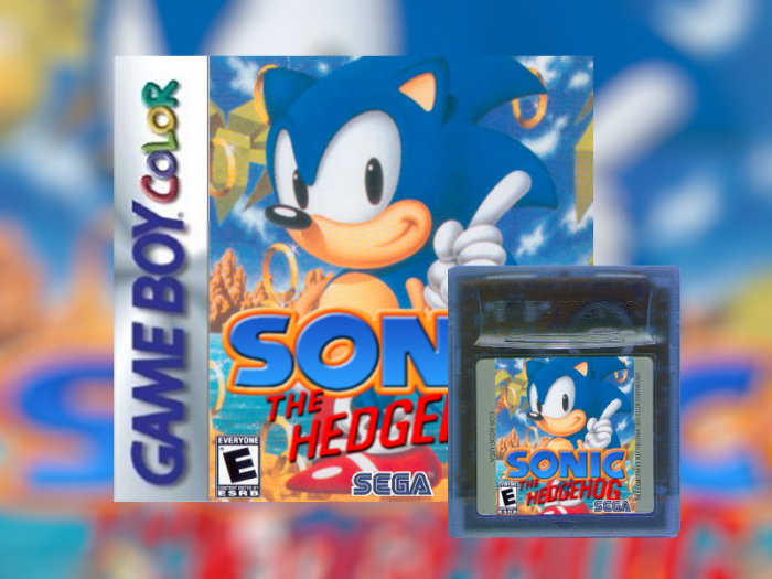 Sonic The Hedgehog Movie for Game Boy Color 