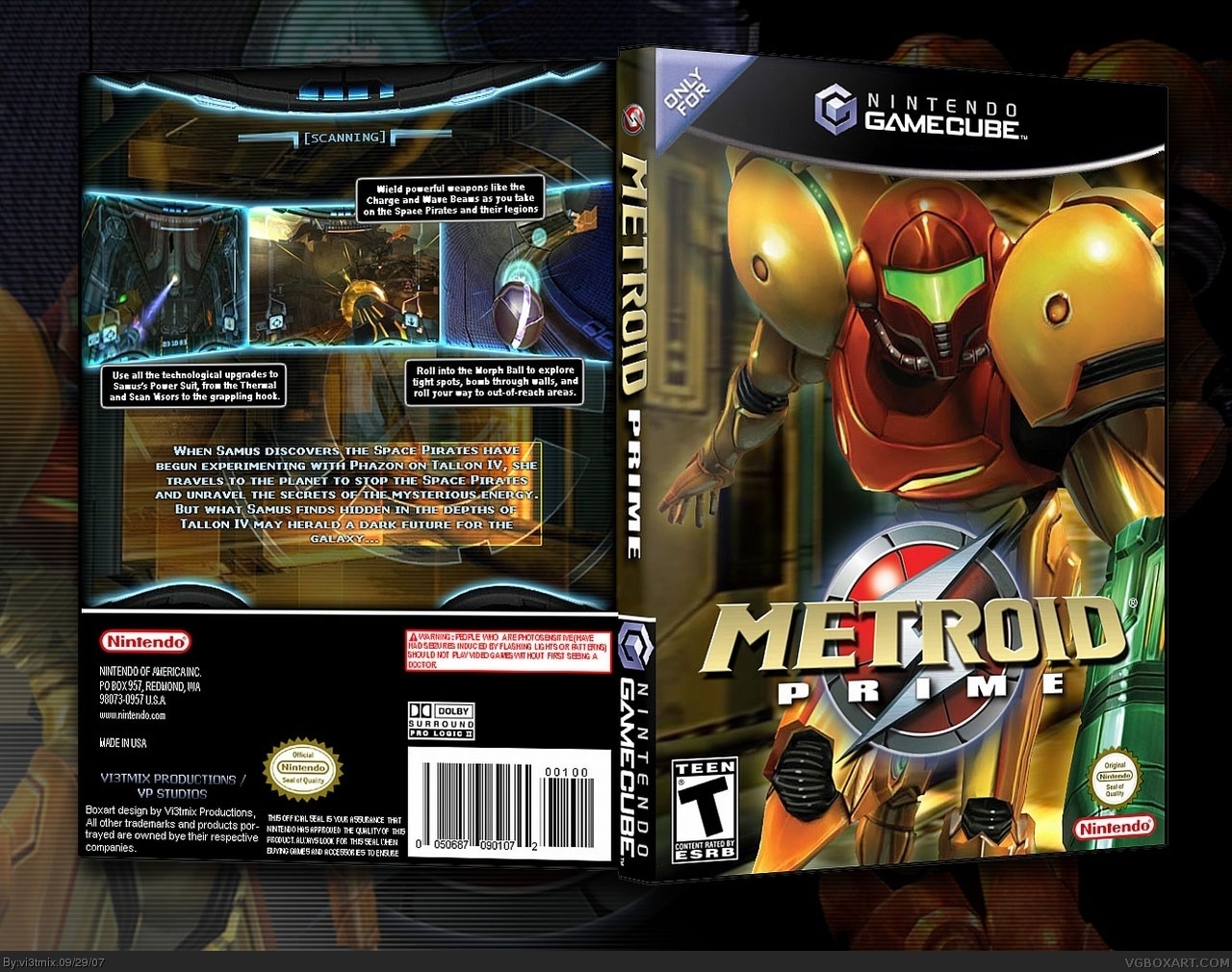 metroid prime remastered file size