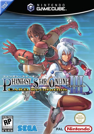 Phantasy Star Online III C.A.R.D. Revolution box cover