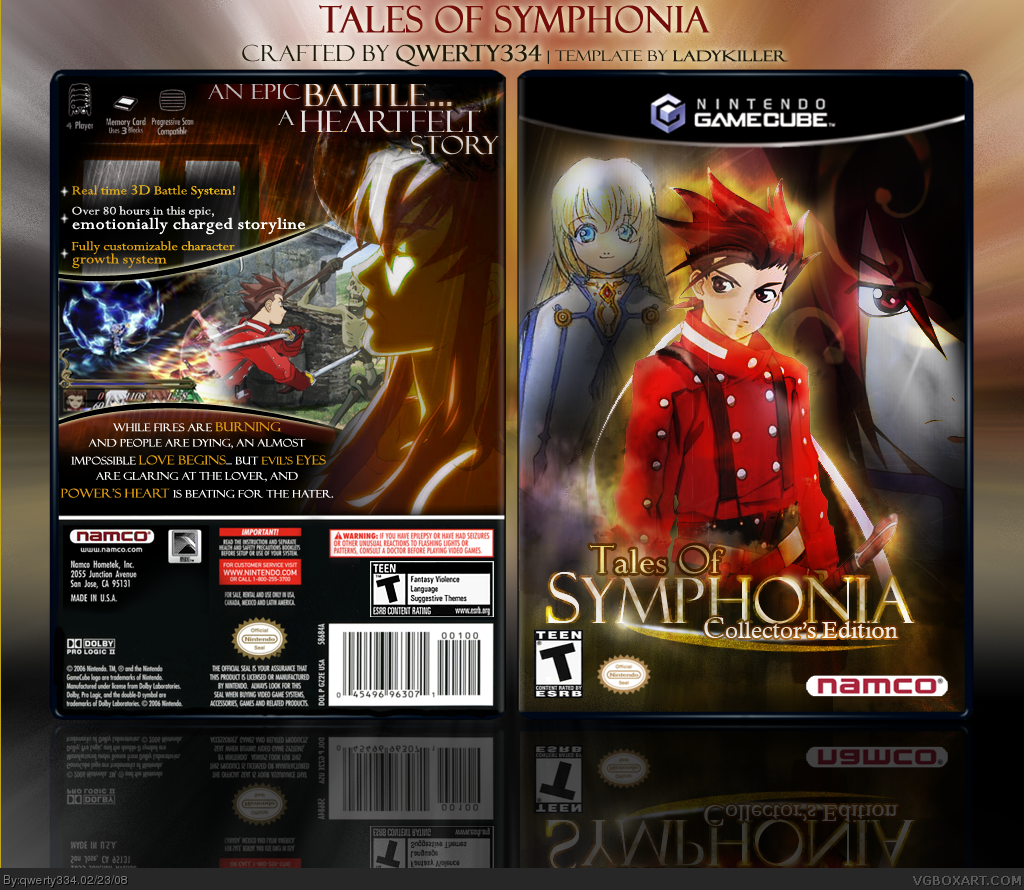 tales of symphonia remaster collectors edition