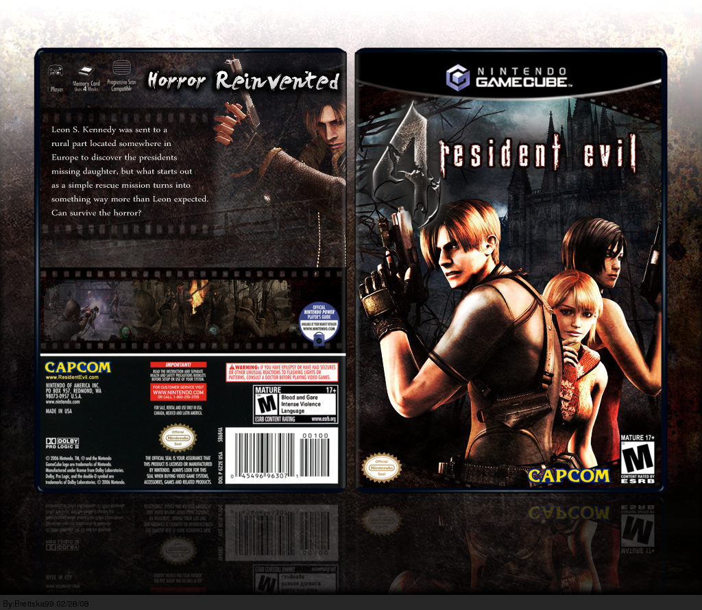 Сколько весит resident evil remake. Resident Evil 4 Box. Resident Evil 4 GAMECUBE обложка. Resident Evil 4 Box Art. Resident Evil 4 Remake обложка.