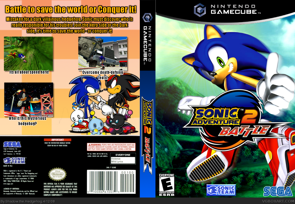 sonic adventure 2 battle for switch