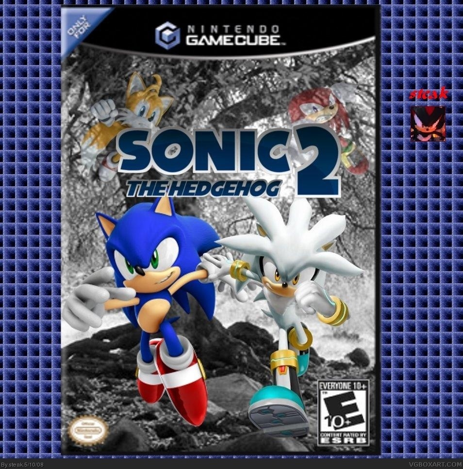 Viewing Full Size Sonic The Hedgehog 2 Box Cover