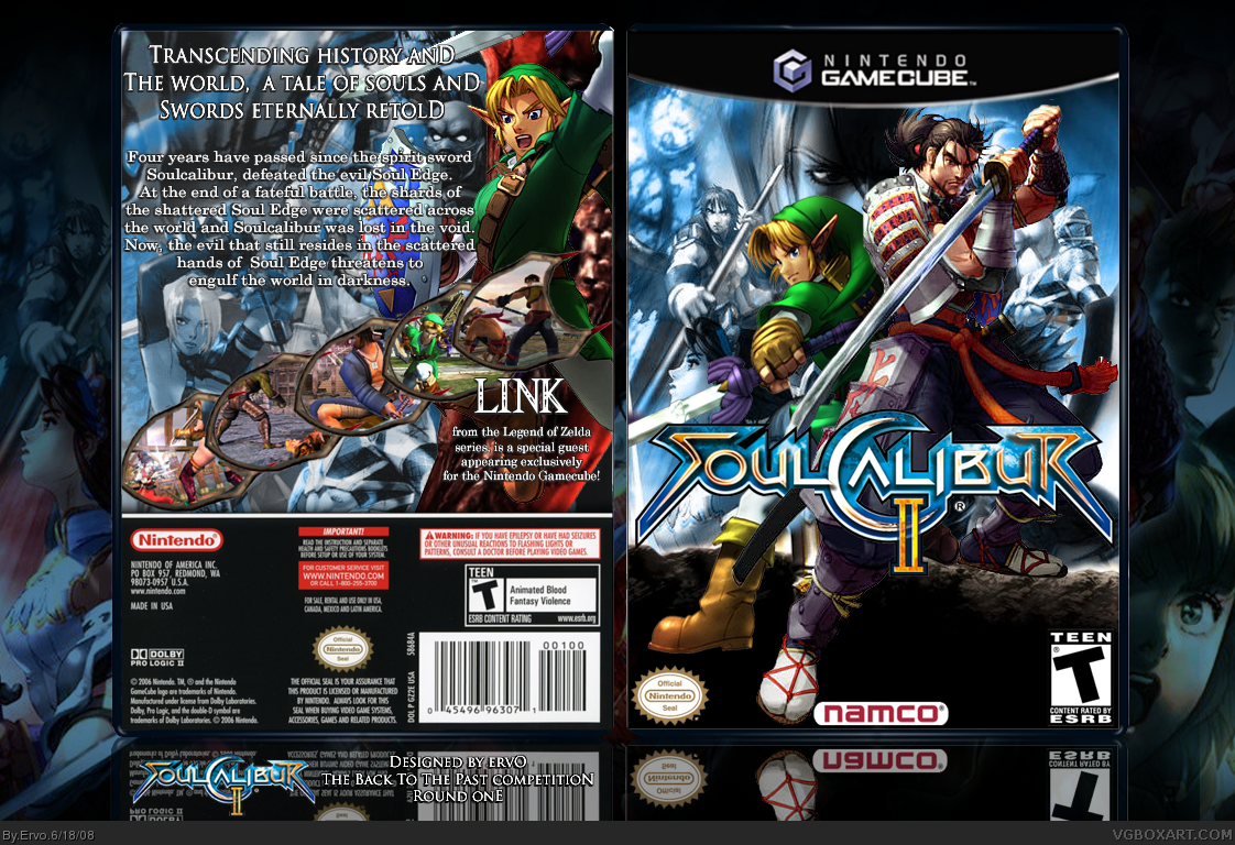 Soul Calibur 2 box cover