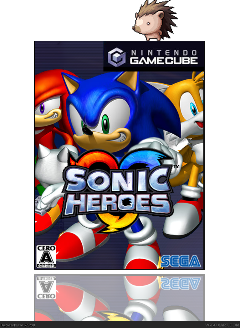 Shadow the Hedgehog Dreamcast Box Art Cover by Gearblaze