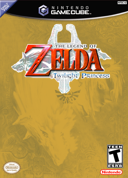 The Legend of Zelda: Twilight Princess GameCube Box Art Cover by E_G