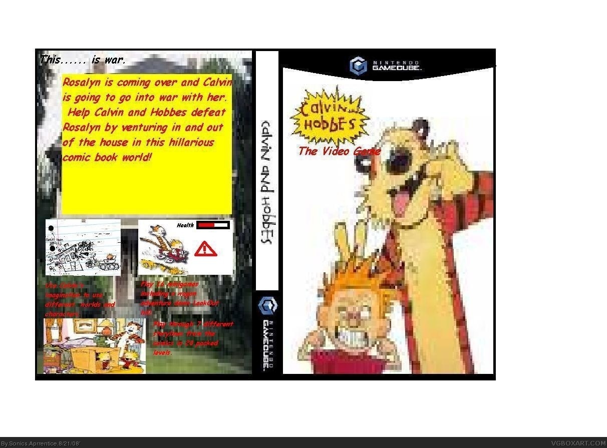 Calvin & Hobbes box cover