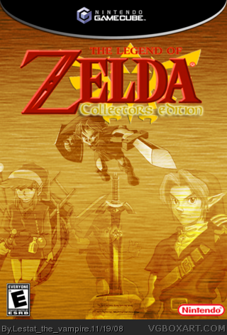 The Legend of Zelda: Collector's Edition GameCube Box Art Cover by ...