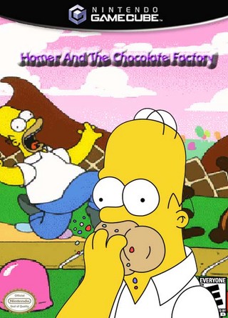 Homer And The Chocolate Factory box cover