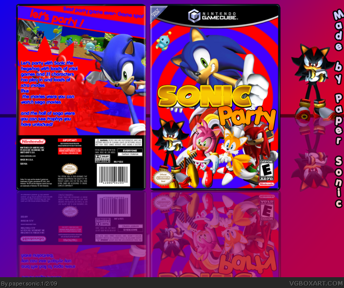 Sonic Party! box art cover