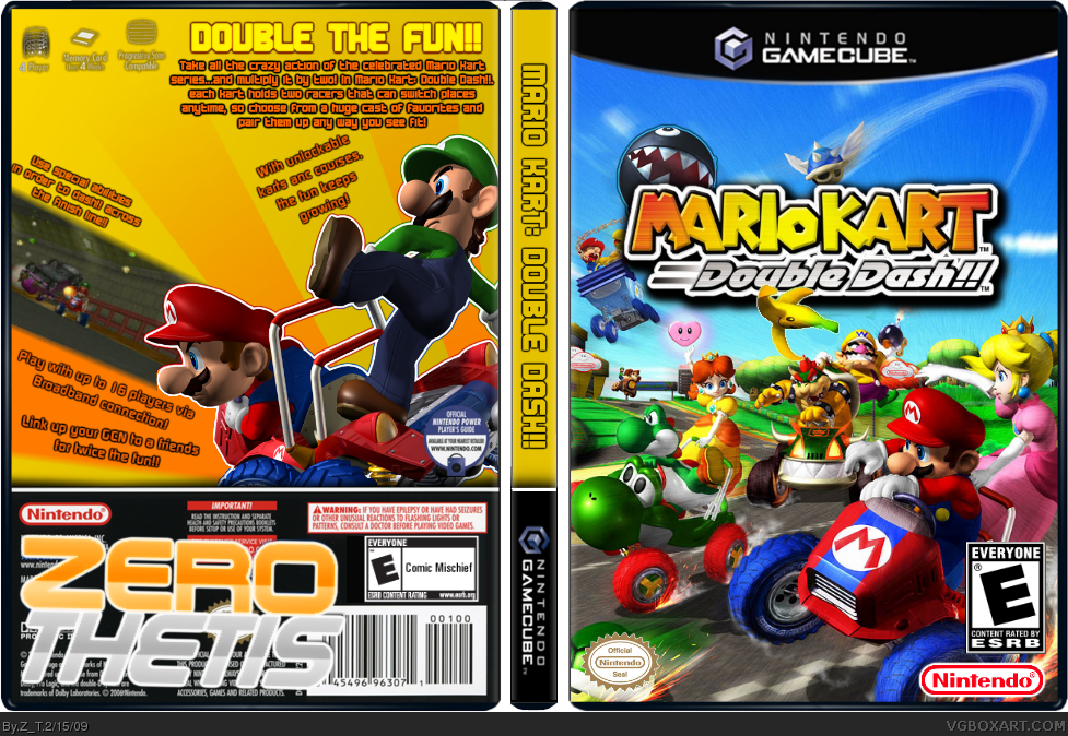 Mario Kart: Double Dash!! box cover