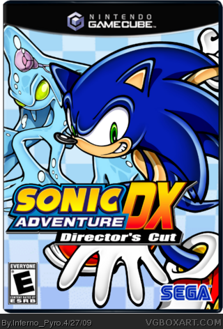 Sonic Adventure DX: Directors Cut box cover