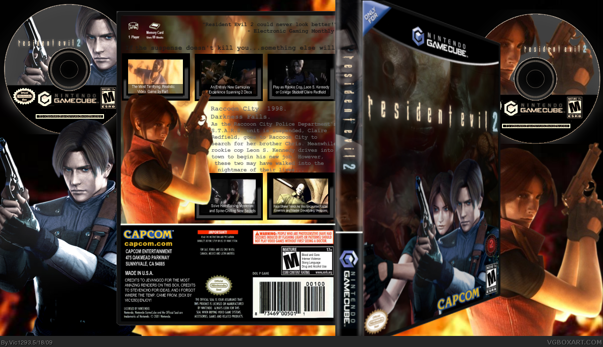 Resident Evil 2 1998 обложка. Resident Evil 2 DVD-Box. Resident Evil 2 Nintendo GAMECUBE. Resident Evil 2 GAMECUBE обложка.