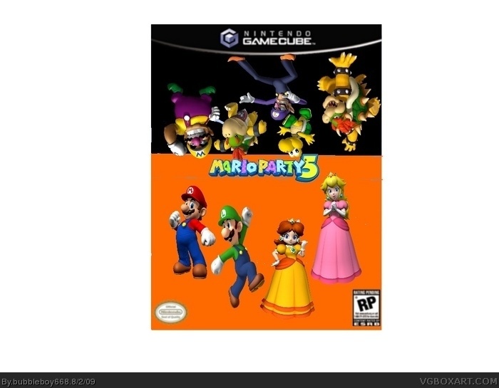 Mario Party 5 box art cover