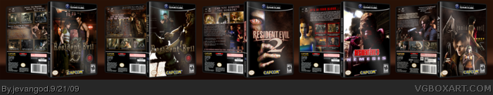 Resident Evil 0-4 box art cover