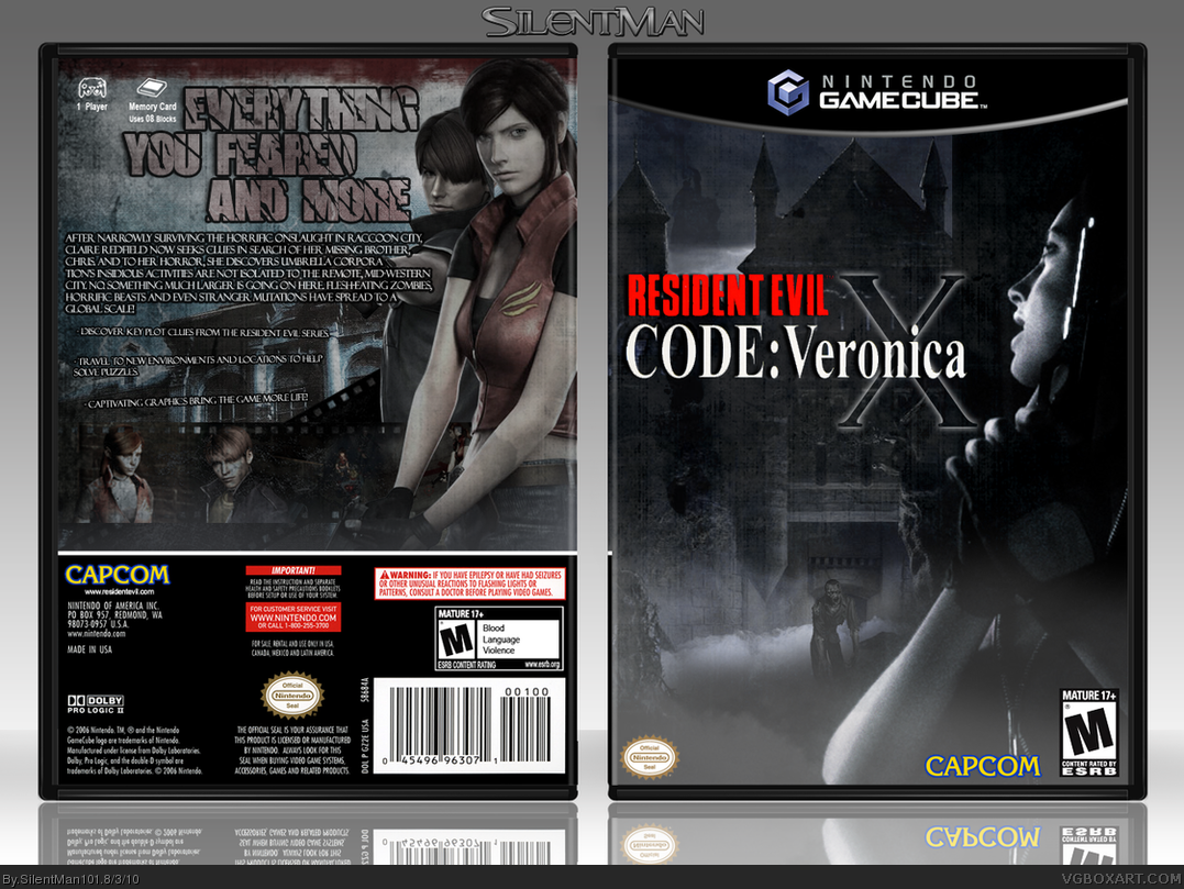 Resident Evil 0, 1, 2, 3, 4 & Code Veronica X GameCube CIB Complete Set Lot