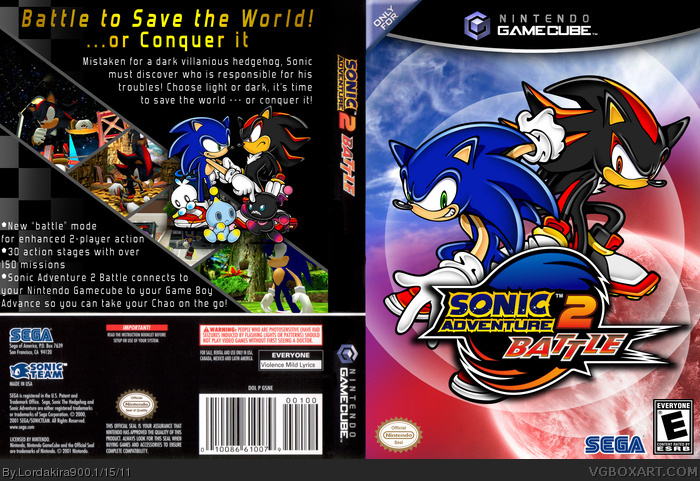 Sonic Adventure 2 Battle - GameCube: Gamecube: Video Games 