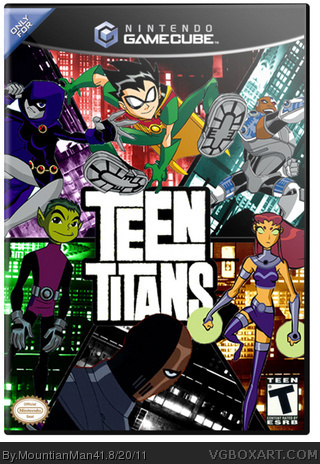 Teen Titans box cover