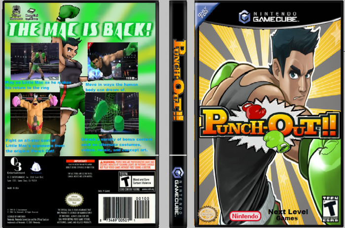 Punch Out!! box art cover