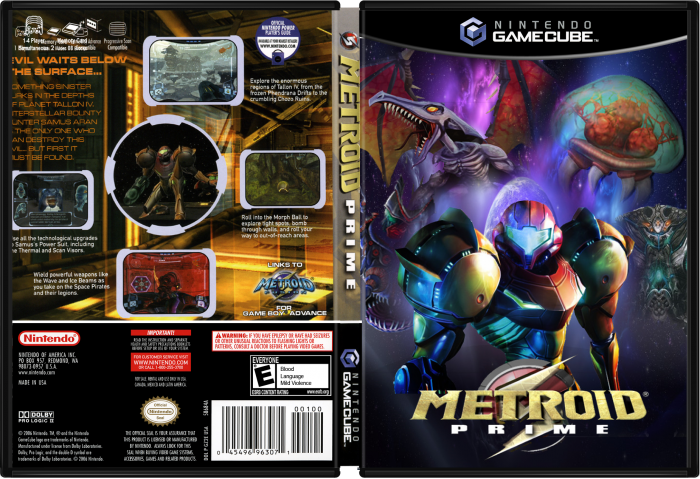 Metroid Prime Cover Art