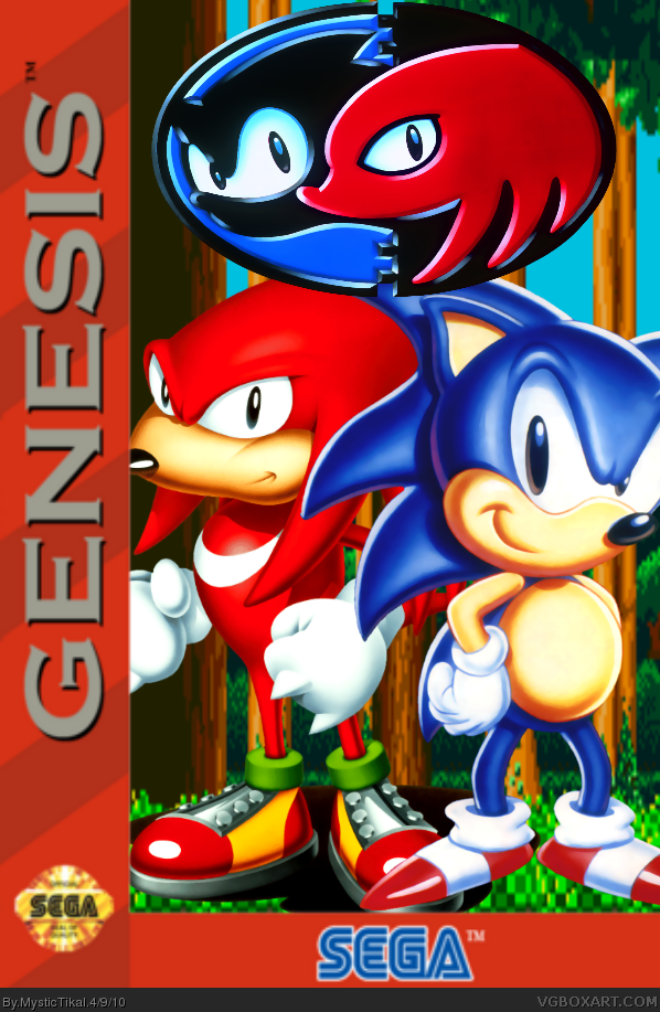 Sonic 3 And Knuckles Box Art