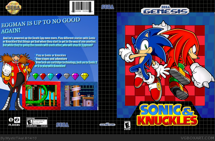 Sonic & Knuckles box art cover