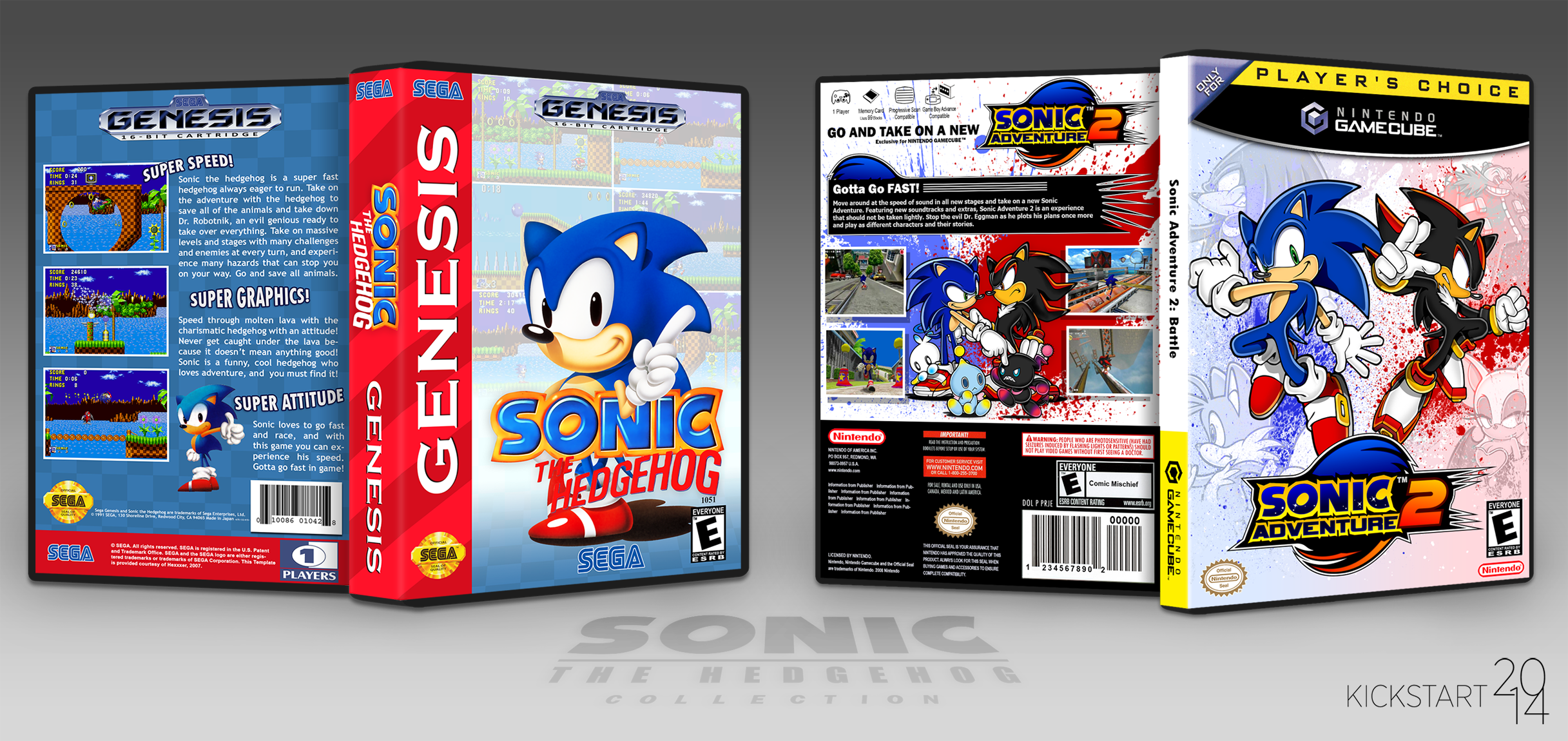 Sonic The Hedgehog Collection box cover