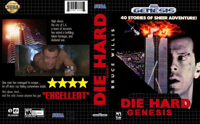 Die Hard Genesis box art cover